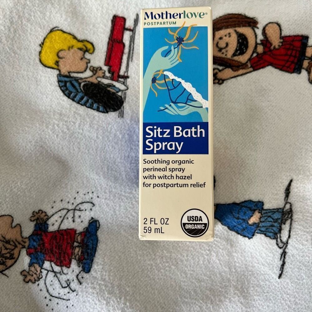 Motherlove Postpartum Sitz Bath Spray NIB 2oz $12
